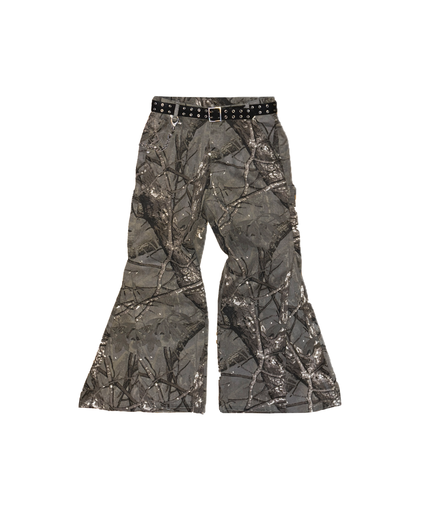 1/1 FLARED CAMO PANTS