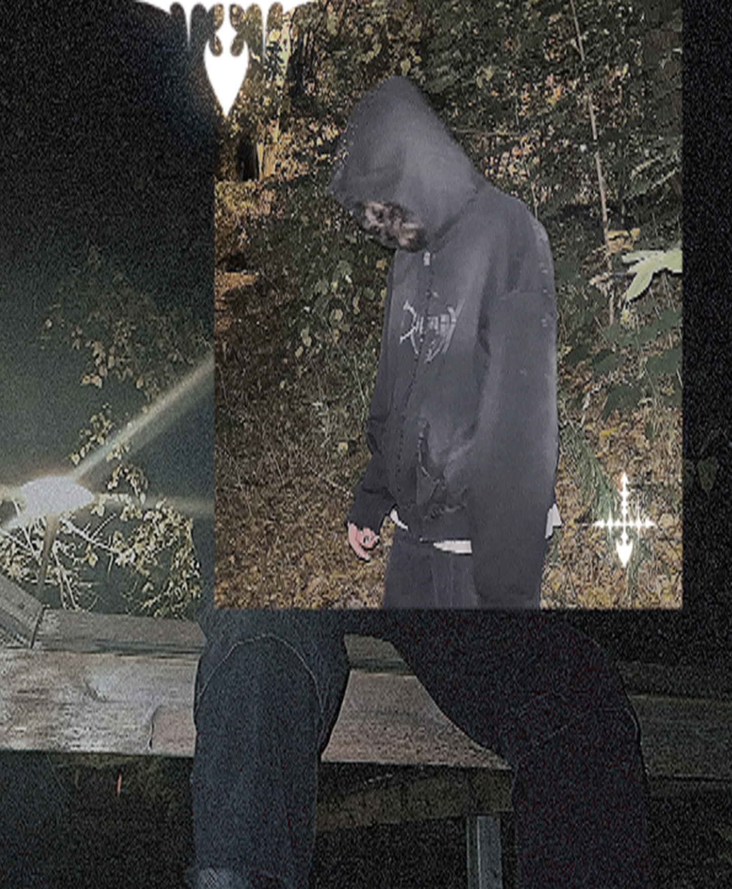 AGONY ZIPUP HOODIE